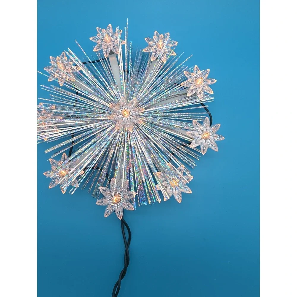 White Light Tree Topper 7